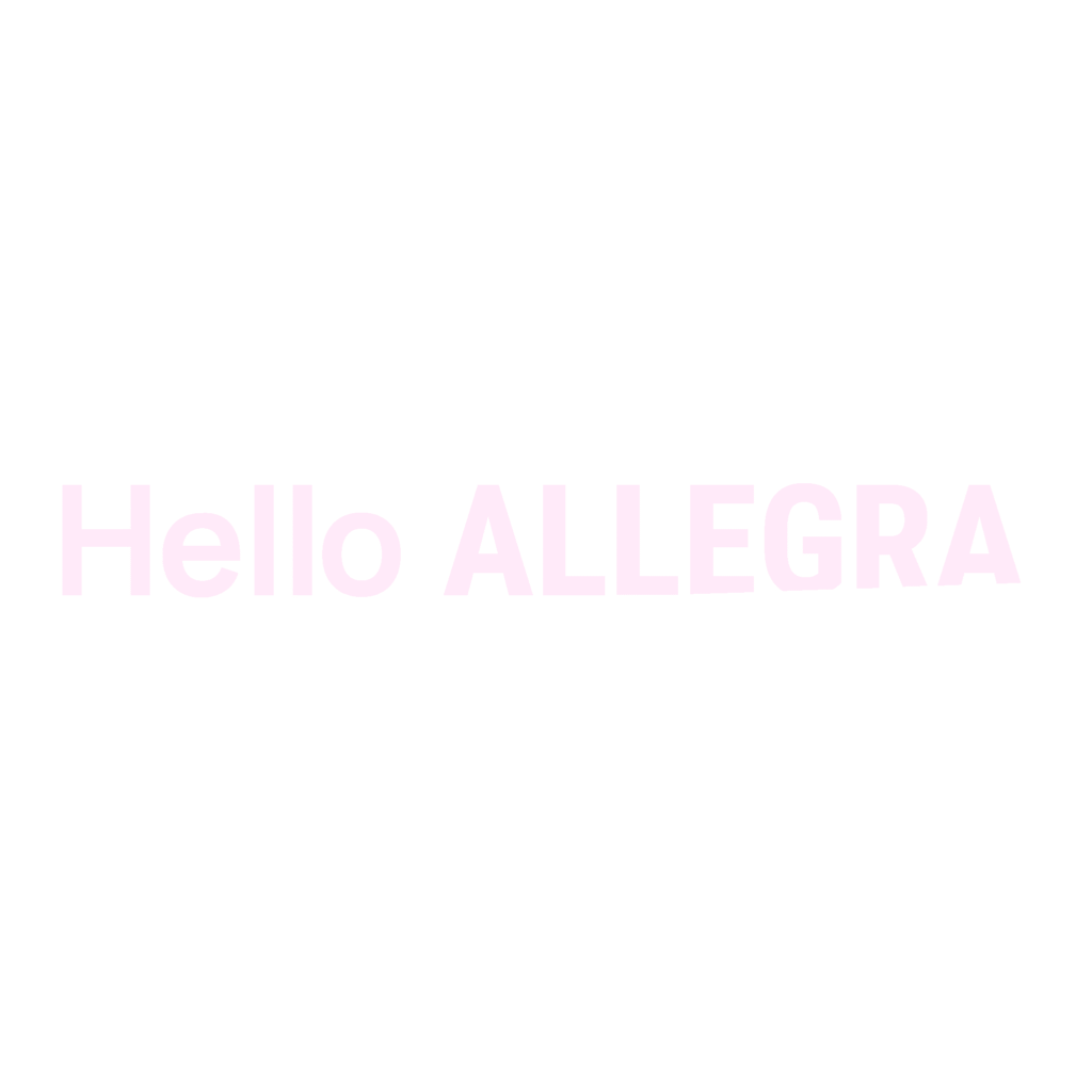 helloallegra | AnnaWeiss